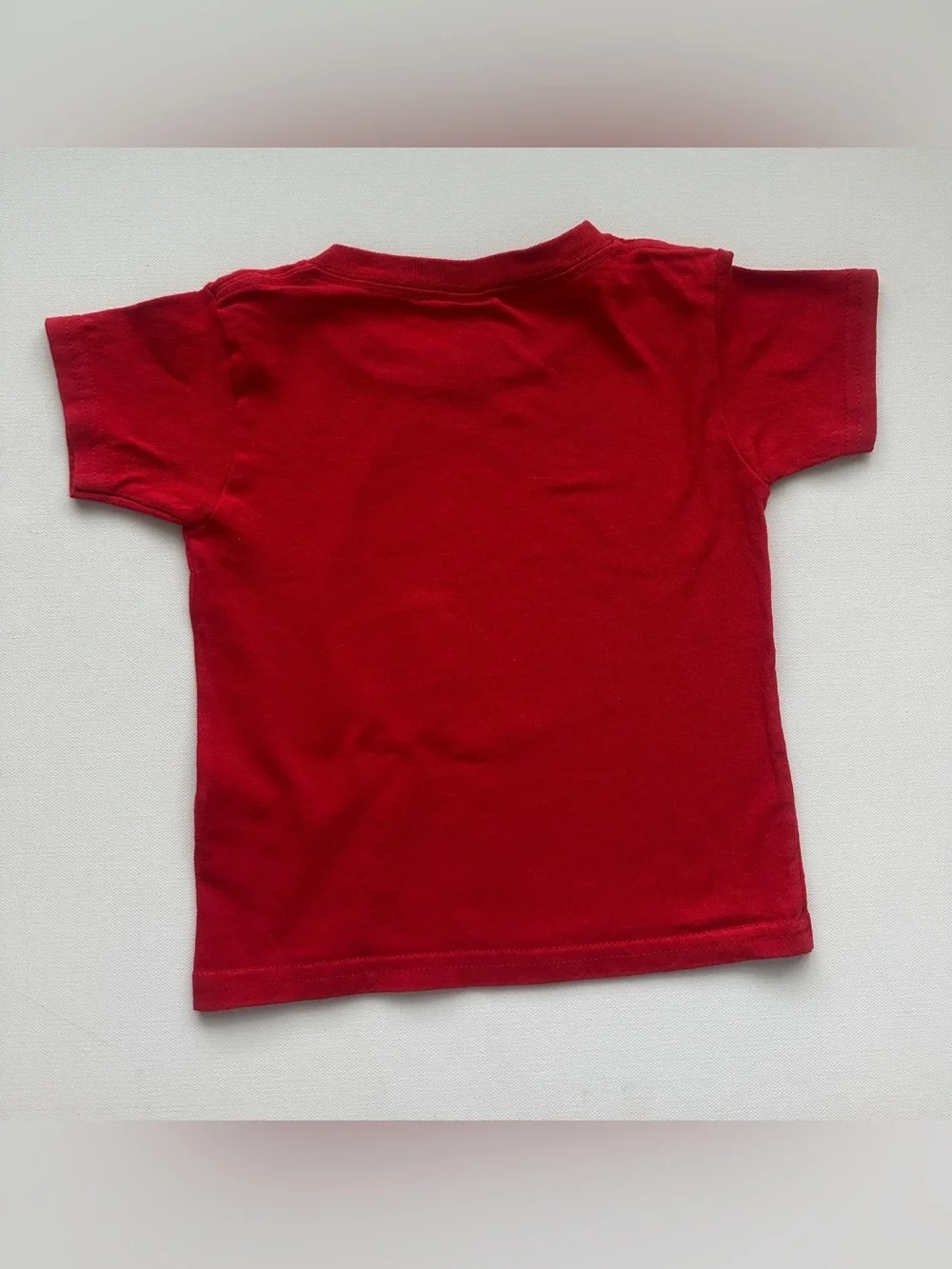 Gildan Red girl’s 2 Short Sleeve Tee. Cat & Jack pants. Size 3T.